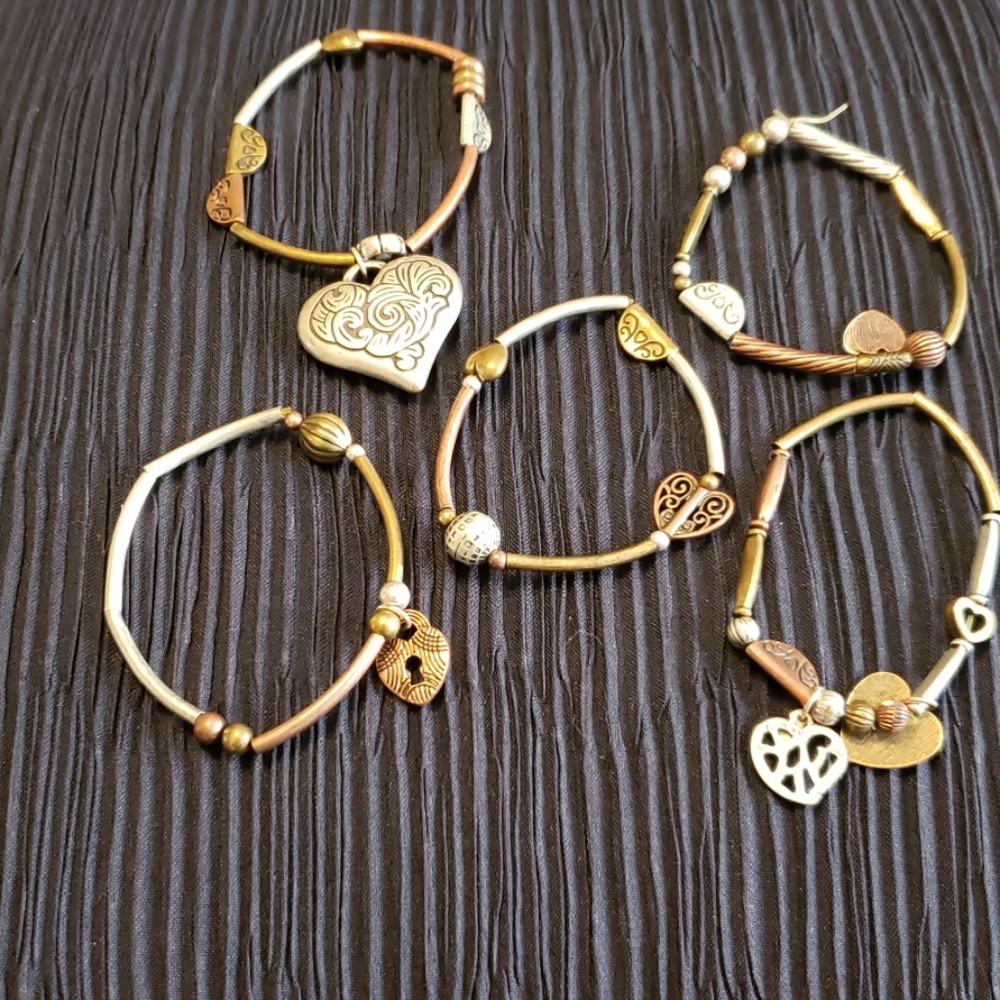 Five Premiere Designs Stackable Bracelets